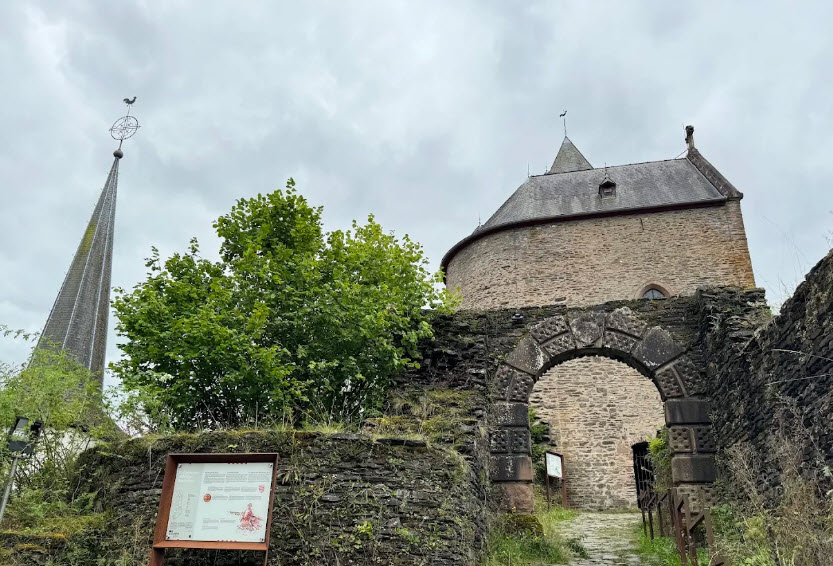 Esch-Sur-Sûre Castle, Luxembourg